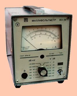 Вольтметр В3-38 милливольтметр